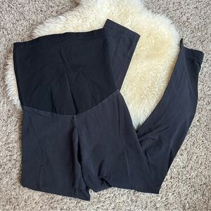 Oh Baby by Motherhood size small full panel black maternity leggings